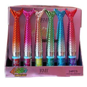 Romantic Beauty -E9893AS : EGLITTER LIQUID LINER, 24 PCS